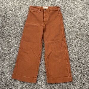 Madewell Terracotta Trousers